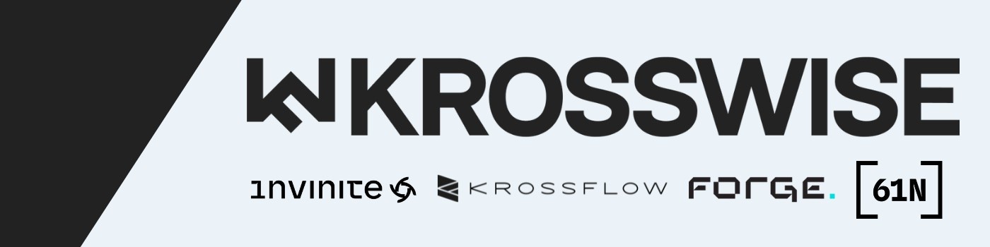 Krosswise-yhtiöt: Invinite, Krossflow, Forge ja 61N